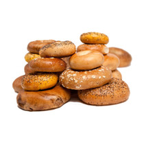 New Yorker Mini Bagels - 24 Kettle-boiled Mini Bagels - select flavors