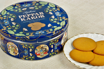 Nyakers Pepparkakor - Swedish Ginger Snaps in Tin