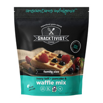 Snacktivist Foods - Gluten-Free, Vegan, Pancake & Waffle Mix, Non-GMO, Egg-Free, Dairy-Free - 23 oz
