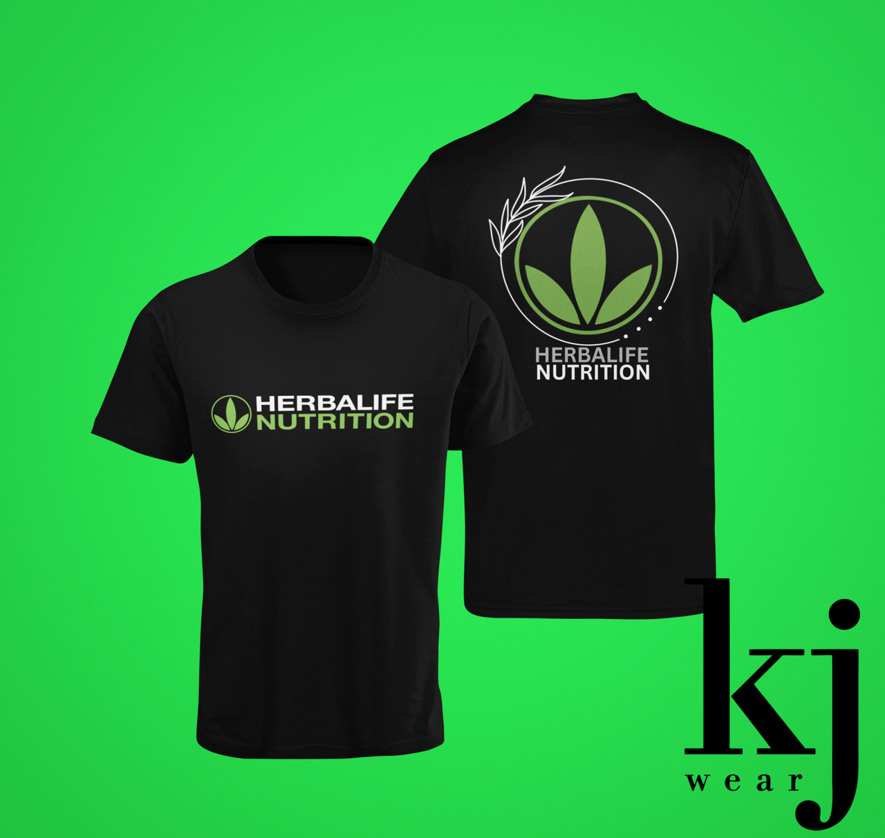 HERBALIFE FRONT AND BACK DESIGN