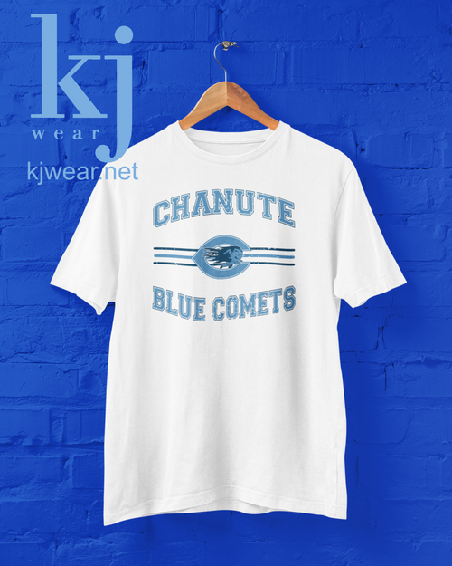 CHANUTE BLUE COMETS with COMET KID