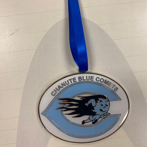 BLUE COMETS ORNAMENT- COLUMBIA BLUE