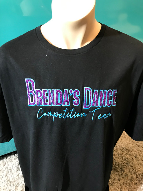 BRENDA'S DANCE COMPETION TEAM GLITTER AND EMBROIDERY