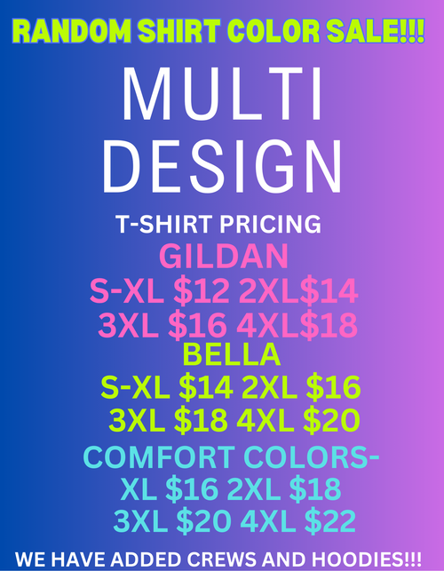 MULTI DESIGN SALE