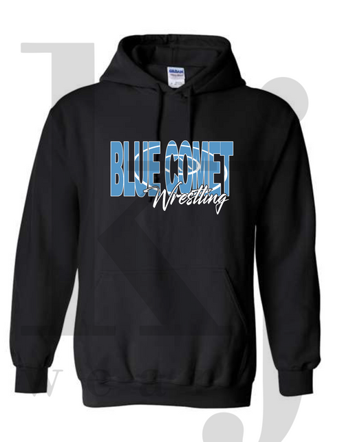 BLUE COMET WRESTLING MAT DESIGN