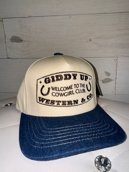 GIDDY UP DENIM TRUCKER