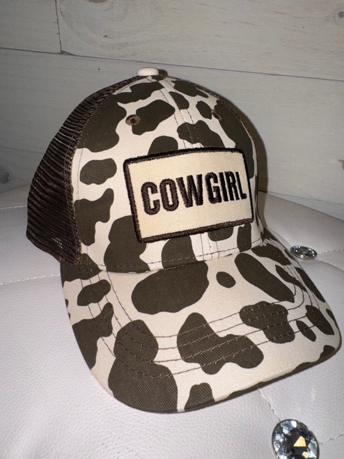 COWGIRL CAMO HAT
