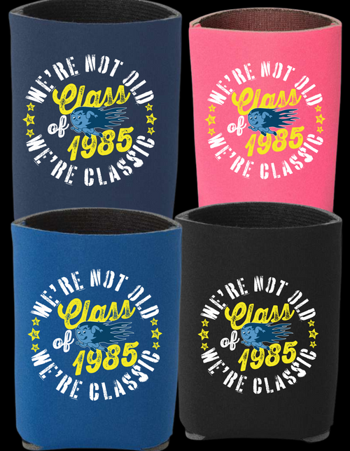 CHANUTE CLASS OF 1985 KOOZIE (CLASSIC) CHANUTE CLASS OF 1985 KOOZIE (CLASSIC)