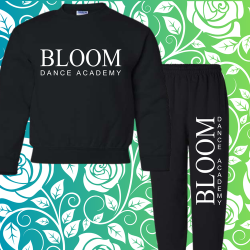 BLOOM DANCE ACADEMY SWEAT SUIT BLOOM DANCE ACADEMY SWEAT SUIT