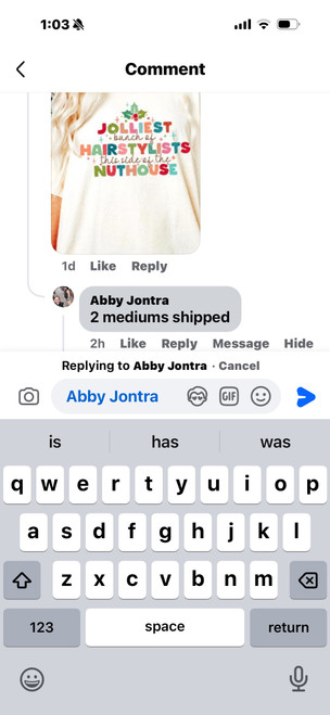 Abby 2 med T-shirt's 