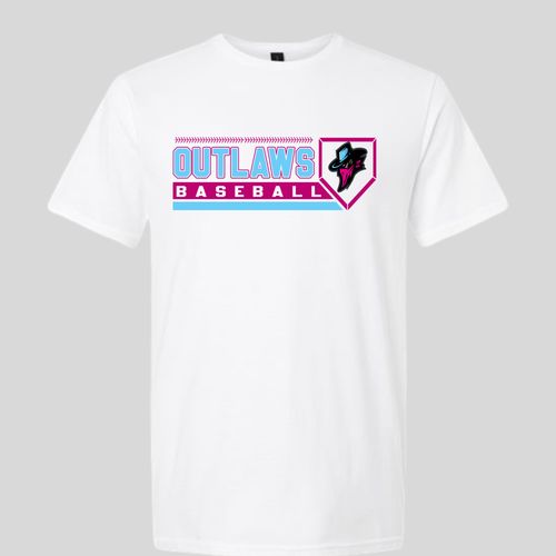 OUTLAWS BASEBALL STACKED