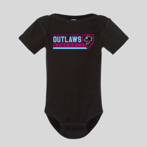 OUTLAWS STACKED  ONESIES AND TODDLER