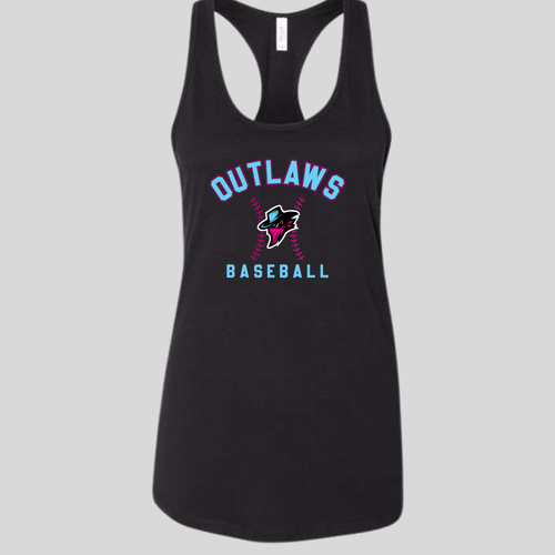 Outlaws Baseball Threads Tank