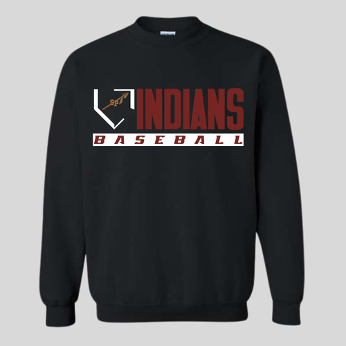 INDIANS BASEBALL 1.15 ON BLACK