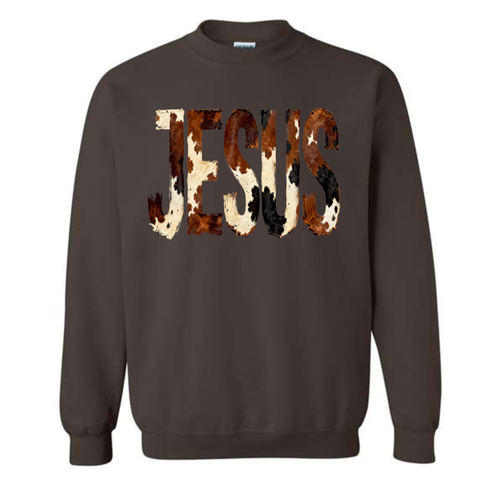 JESUS COW PRINT PAINT