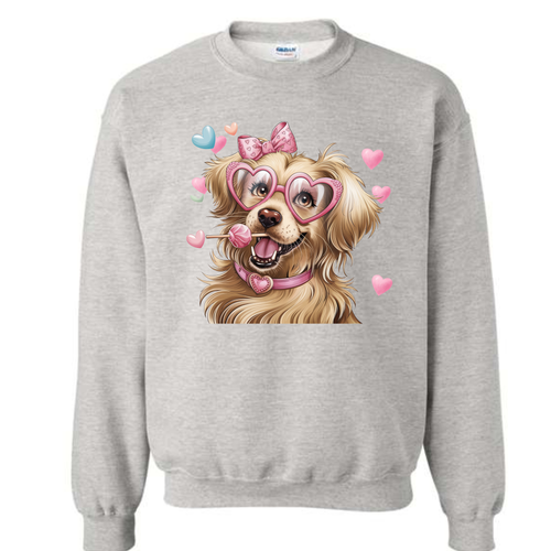 GOLDEN RETRIEVER VALENTINE'S