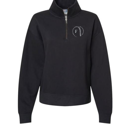 Frontenac Baseball  Embroidered  WOMEN'S MV SPORTS  Quarter Zip