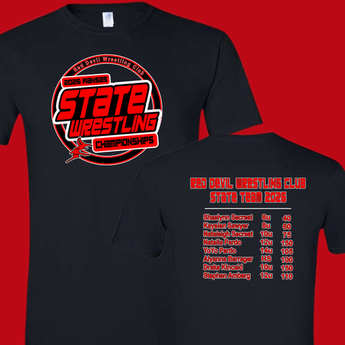 RED DEVIL WRESTLING CLUB 2026 STATE TEAM