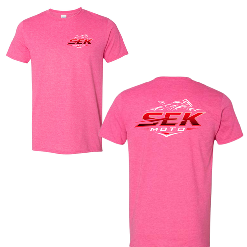 SIMPLIFIED SEK MOTO MULTI COLOR OPTIONS FOR T SHIRTS FRONT AND BACK