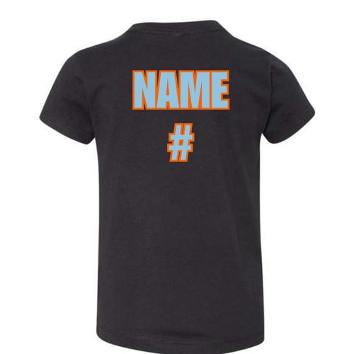 ADD NAME AND NUMBER TO BACK (1 PER ITEM)