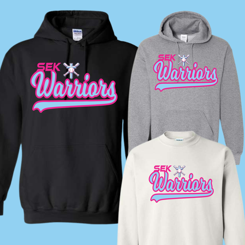 SEK WARRIORS BASEBALL FONT