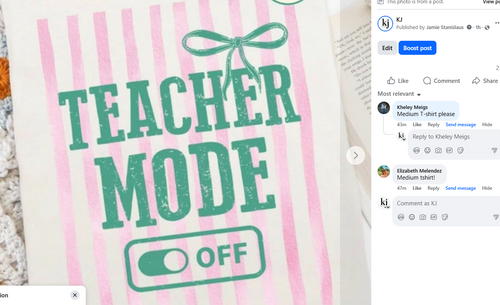 TEACHER MODE OFF MED