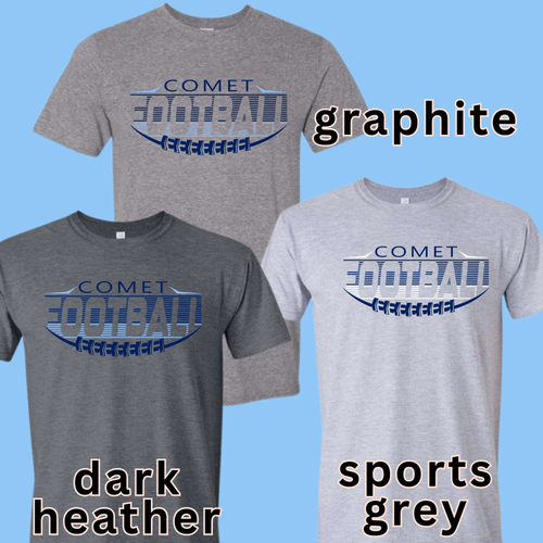 BLUE COMET FOOTBALL HALF BALL
