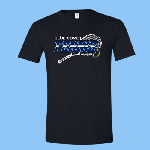 BLUE COMET TENNIS, PENCIL ART