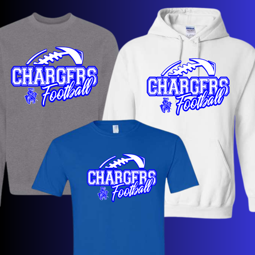 CHARGERS FOOTBALL W/ MASCOT