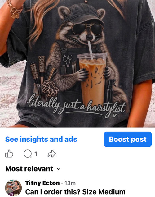 Tinfy med tshirt 