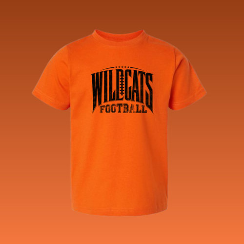 TODDLER WILDCATS FOOTBALL SOLID BLACK
