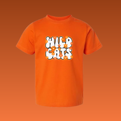FLOWER CHILD WILDCATS TODDLER MVPTO