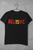 "BEL15VE" black short sleeve t-shirt