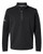B & W MENS ADIDAS EMBROIDERED 1/4 ZIP