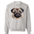 Latch Hook Yarn Crochet Pug