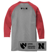 Go Big Red Daisy Raglan