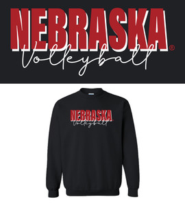 Huskers Volleyball Crewneck 2026