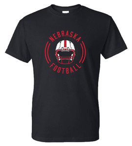 Huskers Helmet Design T-shirt