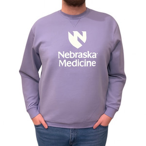 Purple Beachwash Unisex Crewneck Sweatshirt