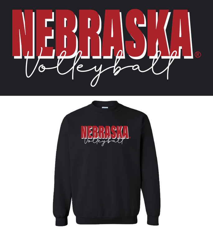 Huskers Volleyball Crewneck 2026