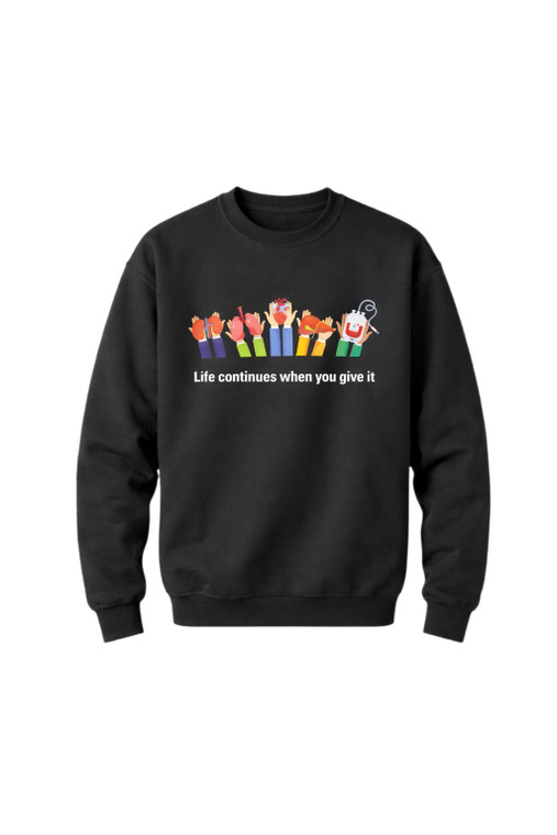 Organ Donation Crewneck Sweatshirt 2026