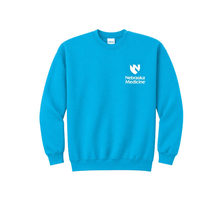 The Runner Up! Neon Blue Crewneck Sweatshirt