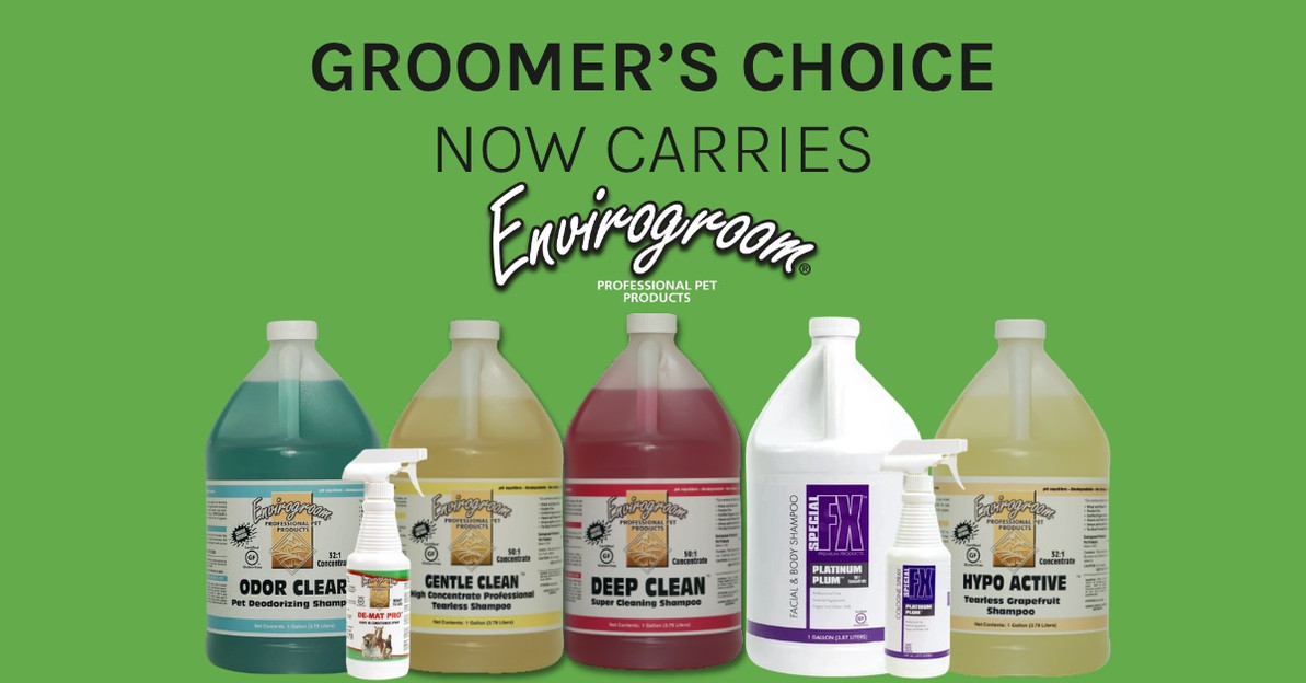 Groomer's Choice Now Carries Envirogroom: A New Standard in Natural Grooming