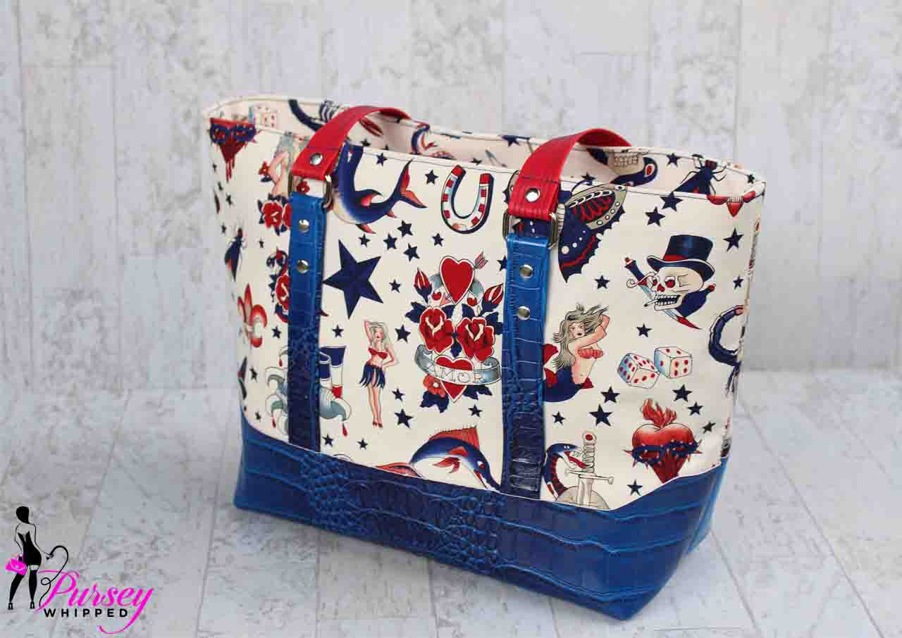 Red White Blue Tote 