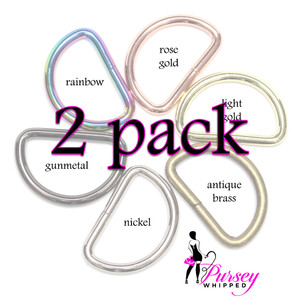 D Rings - 1 inch - 2 pack D Rings - 1 inch - 2 pack