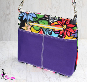 Graffiti Flowers Skull Purse Bag Pocketbook Graffiti Flowers Skull Purse Bag Pocketbook