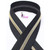Zipper by the Yard - Black - Light Gold Teeth - Number 5 Nylon Zipper by the Yard - Black - Light Gold Teeth - Number 5 Nylon