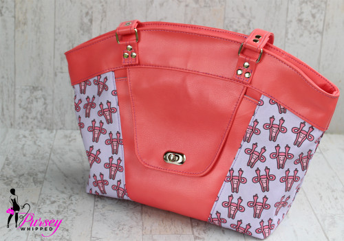 Sakura Pink Cherry Blossom Hand Bag with Adjustable Cross Body Strap