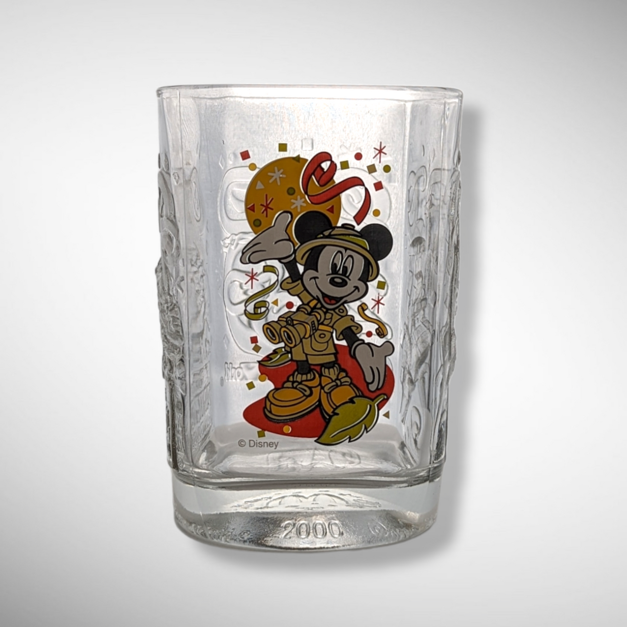 Walt Disney World Celebration 2000 Mcdonalds Glass Cup Auction