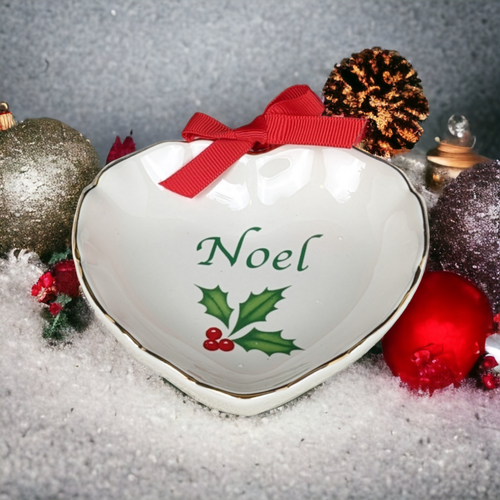 Lenox Noel Sentiment Heart Dish (4")